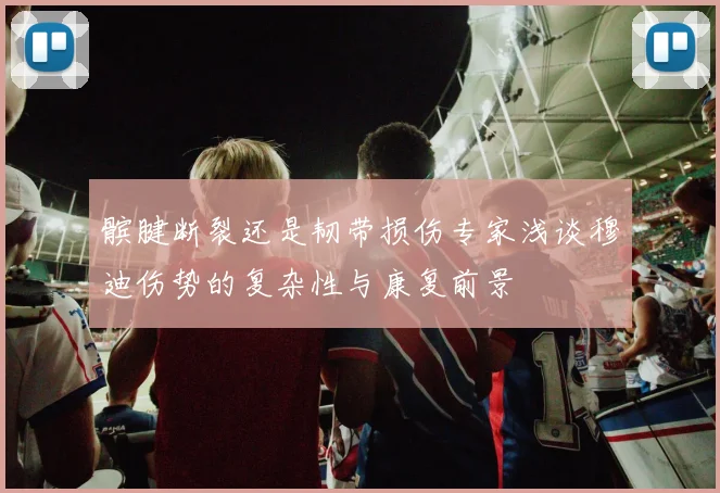 髌腱断裂还是韧带损伤专家浅谈穆迪伤势的复杂性与康复前景